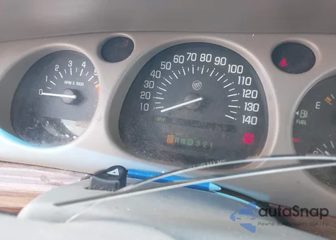 2000 Buick Lesabre Custom from USA, damaged, VIN 1G4HP54K1YU104942